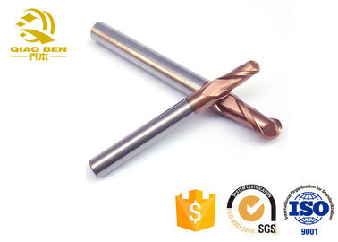 Tungsten Carbide Roughing End Mills Ball End Mill Cutter NACO Coating