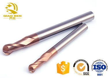 Tungsten Carbide Roughing End Mills Ball End Mill Cutter NACO Coating