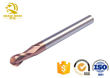 Tungsten Carbide Roughing End Mills Ball End Mill Cutter NACO Coating