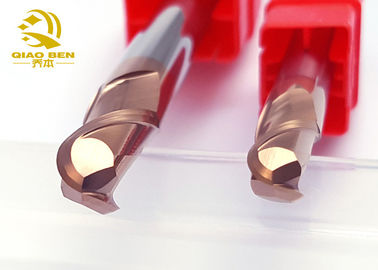 Tungsten Carbide Roughing End Mills Ball End Mill Cutter NACO Coating